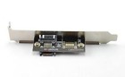 1-port L-type Internal To L-type External Sata Bracket  Cablesonline Sat-01s