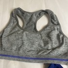 Lot Of 5 Girls Sports Bras- Active Wear - Size 8 10