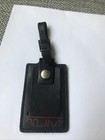Tumi Replacement Black Leather Luggage Tag