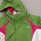 North Face Jacket Girls Medium 10 12 Long Sleeve Hooded Lightweight Hyvent
