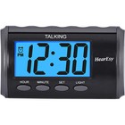    hearesy Talking Alarm Clock For Visually Impaired Large Numbers For Senior Gift