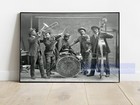 The King And Carter Jazz Orchestra  Classic 1920s Jazz Band Vintage Photo Print