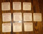 Lot Of 10 Vintage Ballantine Beer Coasters Golden Harvest Sing Along With Mitch