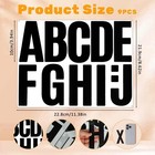 Large Vinyl Alphabet Stickers  4 Inch Selfadhesive Poster Letter Stickers For   
