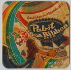 Pabst Brewing Co   Beer Coaster Milwaukee Wi