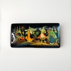 Unique Palekh Lacquer Miniature Box  1970 Ussr - By Hand-painted By V  Babkin