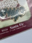 Mill Hill Holiday Pin Santa Fir Counted Glass Bead Kit With Treasure H124