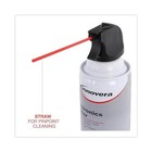 Innovera 10oz Aerosol Compressed Air Duster Pc Keyboard Cleaner Spray Can