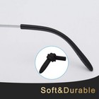 6pcs  Silicone Eye Glasses Ear Grippers Comfort Eyeglasses Ear Grips Non Slip