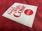 Coca Cola 1960s Things Go Better With Coke Sticker Nos