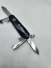 Victorinox Spartan Swiss Army Pocket Knife Black Logo Personalized 