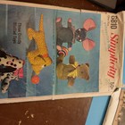 Vintage Simplicity Craft Pattern Lot 6810 7651 8419 Stuffed Toys Dolls Curtains