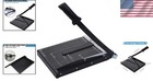 Guillotine Paper Cutter 12in Heavy Duty Metal Base 12 Sheet Capacity