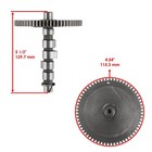 Camshaft Metal W  Spur Gear For Kawasaki Fd590v Fd611v 4-stroke Engines