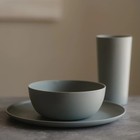  18 Pack  Mainstays - Gray Round Plastic Tumbler  26-ounce