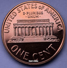 1962 Proof Lincoln Memorial Penny Red Bu Cent Brilliant Uncirculated Coin