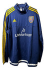 Adidas Men s Real Salt Lake Mls Long Sleeve Training Shirt  Navy  Xl