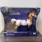 Breyer 75th Anniversary Saddlebred New In Box Buckskin Appaloosa Decorator