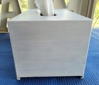 Pre Owned  Clean Pine Wooden Tissue Box Cover dispenser  Rectangle  Solid Wood