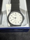 Casio Mq24-7b Men s Black Resin Watch Analog Water Resistant 34mm Case