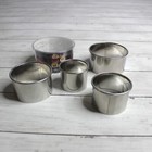 Professional Stainless Steel Biscuit Fondant Cookie Cake Cutters Set Round