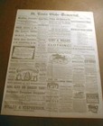 50 Complete Original Post Civil War Us Newspapers Dated Between 1866   1899