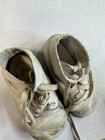 Vintage Mrs Day s Ideal Sears Honeysuckle White Leather Baby Shoes With Box