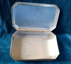 Vintage Queen Elizabeth Ii Coronation Souvenir  1953 Hinged Tin  Royal Cypher Er