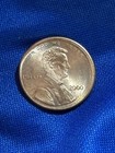 2000-p Lincoln Cent Unc Error Coin Broadstruck Partial Collar