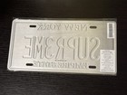 Supreme New York License Plate Ss25