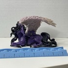 Hamilton Unicorn Figurine Collection Sacred Violet Fable Of The Flowers Rare
