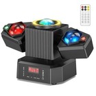 Ktv Laser Light Rgbw Led Moving Head Disco Stage Lighting Beam Dmx512 Party Dj