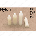 M2 M2 5 M3 M4 Male-female White Nylon Hex Column Standoff Support Spacer Pillar