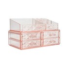  Makeup Organizer Acrylic Cosmetic Storage Drawers And Jewelry Display Box  4 