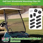 Golf Cart Windshield Mounting Clips For Yamaha G2 G14 G16 G19 G22 Club Car Ds