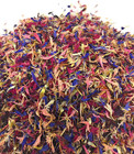 Edible Flower Sprinkles - Mesmerizing Cornflower Fireworks Petals - 100  Natural