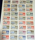King George V Silver Jubilee 1935 Omnibus Stamps