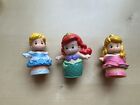 Fisher Price Little People Disney Princess Lot Of 6 Snow White Cinderella Aurora