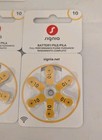 60 Siemens Signia 10 Size Hearing Aid Batteries Zinc Air Mercury Free - New