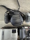Lot 7 Digital Cameras Camcorder Canon Nikon Sony Fujifilm Olympus Zeiss Untested
