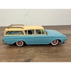 Vintage Bandai Rambler Station Wagon Tin Friction Toy Car Made In Japan