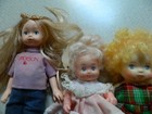 Lot Of 5-vintage Dolls Variety -ginny Doll