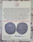 Roman Empire Byzantine Emperor Romanus Iii Jesus Christ Portrait Coin With Coa 