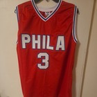 Allen Iverson  3 Philadelphia 76ers Signed Autograph Jersey Jsa Coa