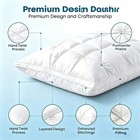 Queen Size Pillows Set Of 2 Soft Gel Cushions For All Sleeping Positions Upgrade