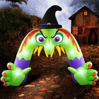 Witch Archway 12ft Halloween Led Inflatable