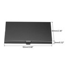 Stainless Steel Business Card Holder Pocket Id Credit Card Wallet Case