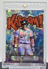 2 Jose Canseco Sp Cracked Ice Holographic Custom Trading Cards Oakland Card Lot