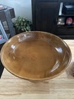 Vintage Mid Century Modern Oregon Myrtlewood Pedestal Bowl Hand Turned Wood