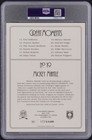 Mickey Mantle Psa dna Signed Perez Steele Great Moments Card Psa 6 auto 9